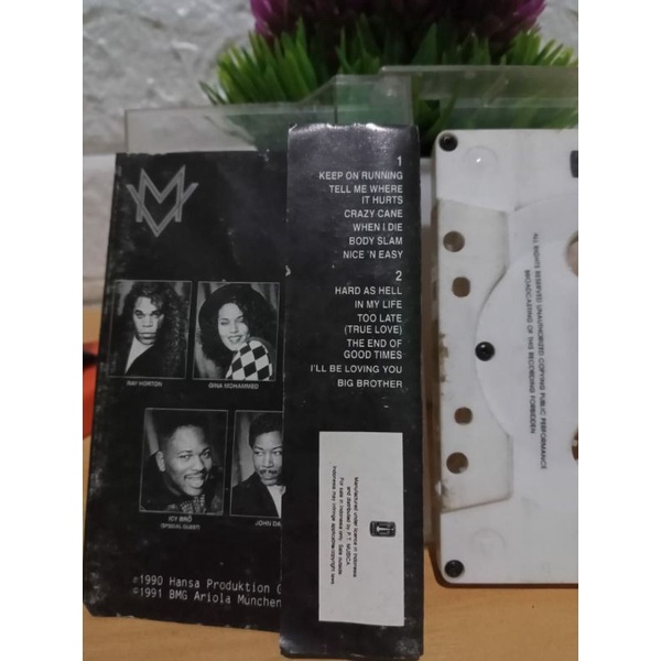 Kaset MILLI VANILLI - THE MOMENT OF TRUTH