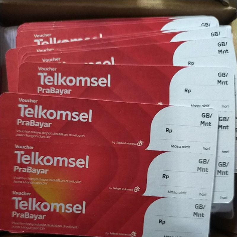 Vocer Telkomsel Zero / kosong Jateng -DIY exp 30 NOVEMBER 2026