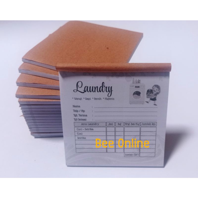 

Nota Laundry 1 ply Mini dan 2 ply