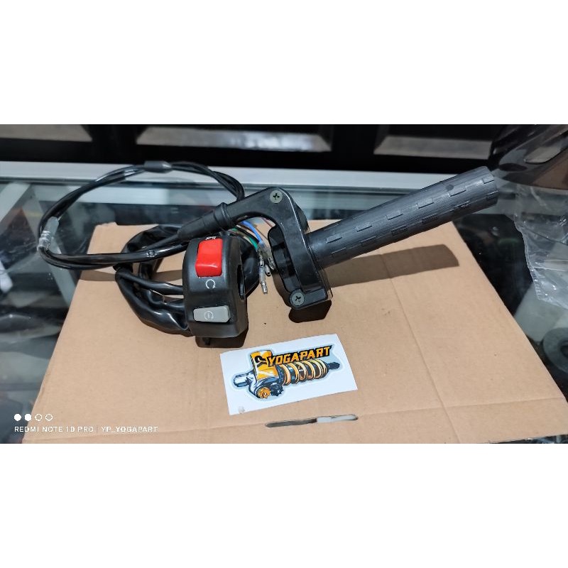 gas yz ori original set tombol on off double stater pnp cb gl mp tiger klx dtracker ktm trail vixion