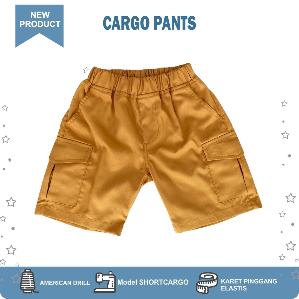Celana Anak Cargo 1 - 10 tahun | Celana Cargo Anak | Celana harian | Celana Anak Cargo Gamblok