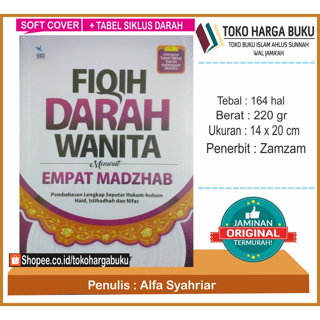 Fiqih Darah Wanita Menurut Empat Madzhab - Penerbit Zamzam