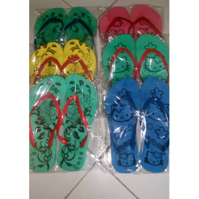 Sandal jepit harga grosir