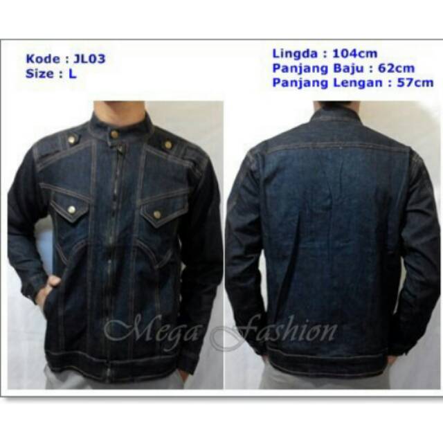 Jaket Jeans Cowok JL03