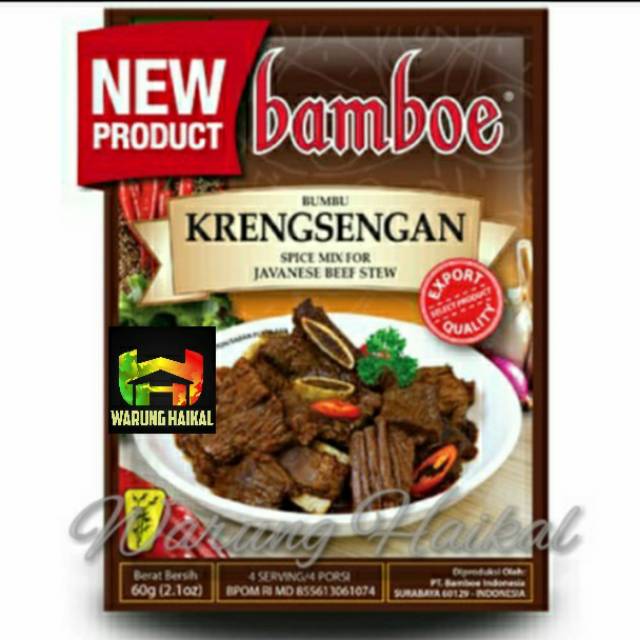 

BUMBU INSTAN KRENGSENGAN MERK BAMBOE