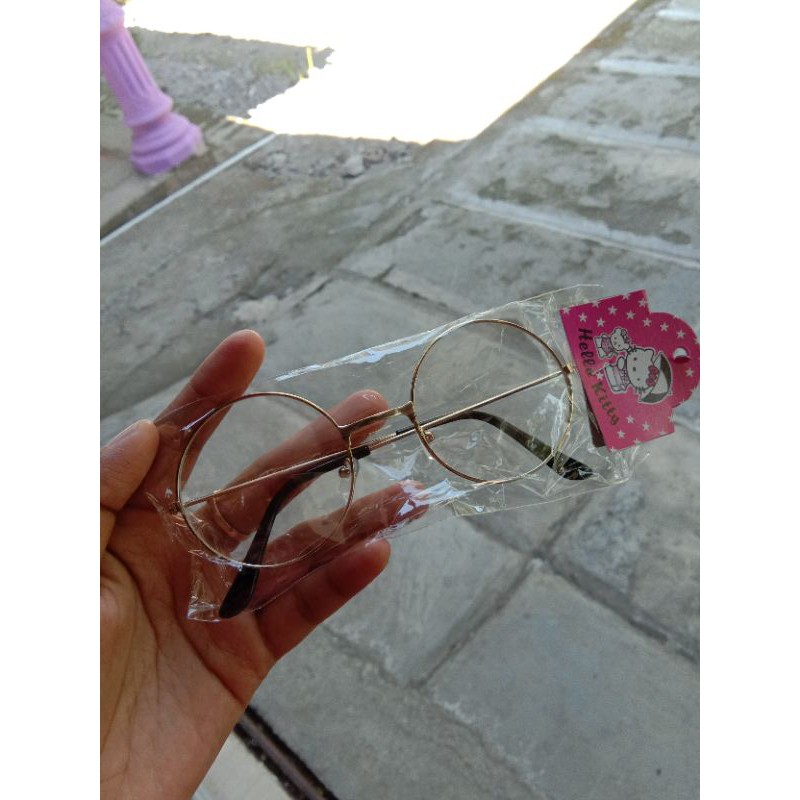 kacamata boboho rose gold