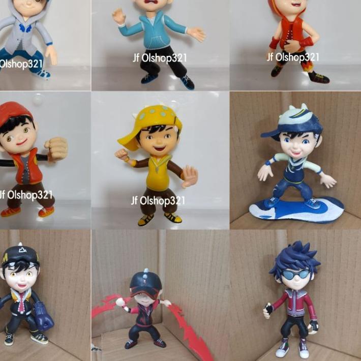 ㅅ Boboiboy Figure Mainan Pajangan Cake / Kue ⇕