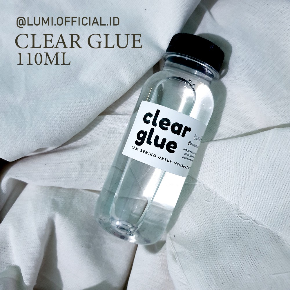 

110ML LUMI CLEAR GLUE BY CP LEM BENING UNTUK BUAT SLIME MEMBUAT SUPER CLEAR 110 ML CLEAR SLIME BASE