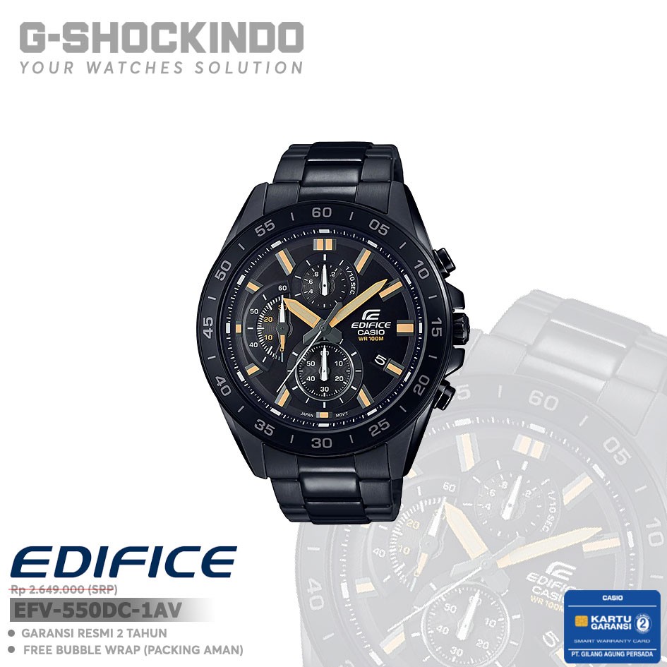 Casio Edifice EFV-550DC-1AV / EFV-550DC-1AVUDF Original