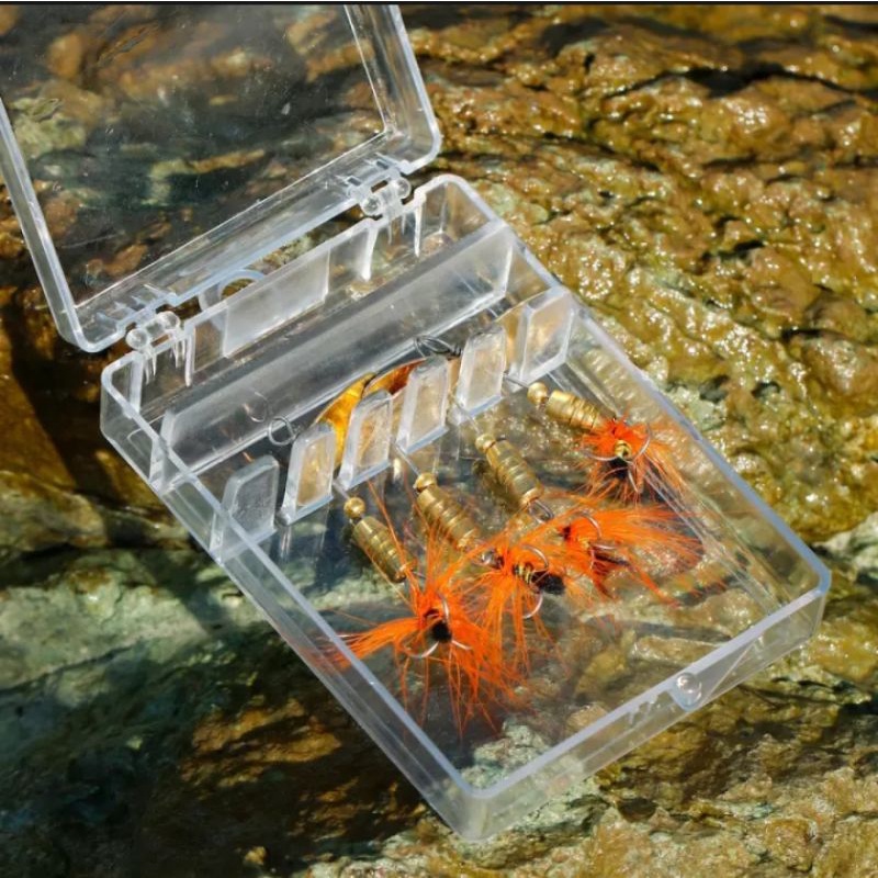 4pcs Spinner bait 5.cm (box kotak plastik)