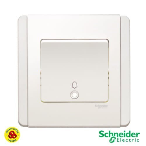 SCHNEIDER Saklar Bell 1G NEO E3031VBP WW Bell Switch 1 Gang White