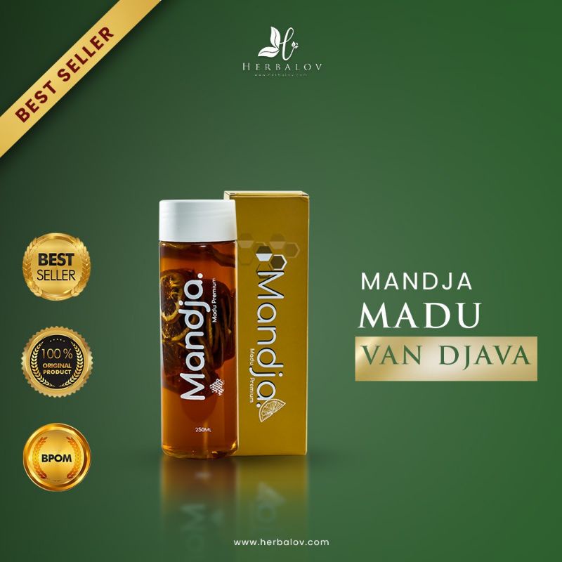 Madu Mandja Herbalov / Madu Diet DBH / Madu Multiflora Premium With Dried Lemon / Madu Lemon / Lemon