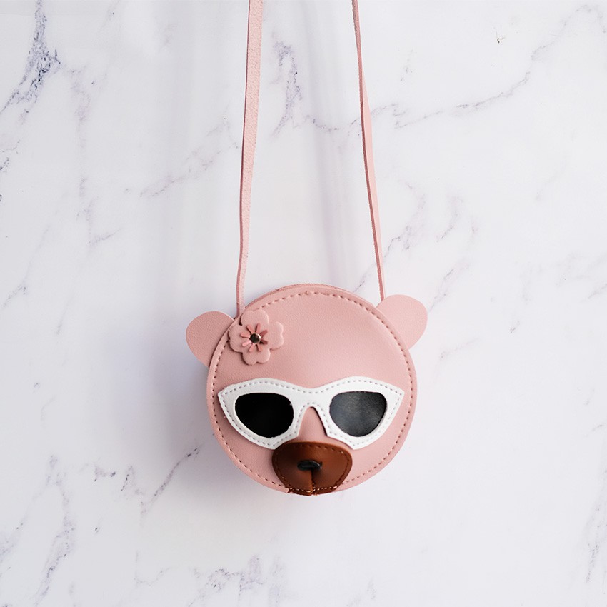 Skoola Tas Selempang Anak Cool Bear Mini Cute Kids Sling Bag