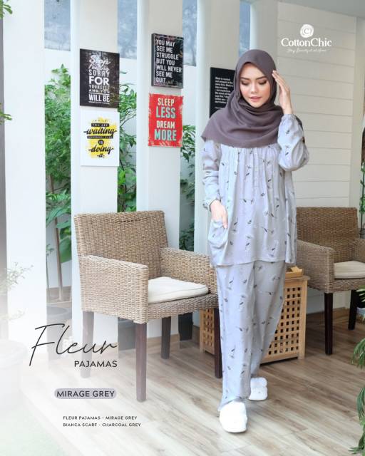 Fleur pajamas by cotton chic