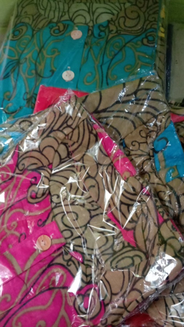 Daster Payung Harga Termurah Daster Batik Busui Bahan Rayon Solo Adem Nyaman Dipakai Dp1855