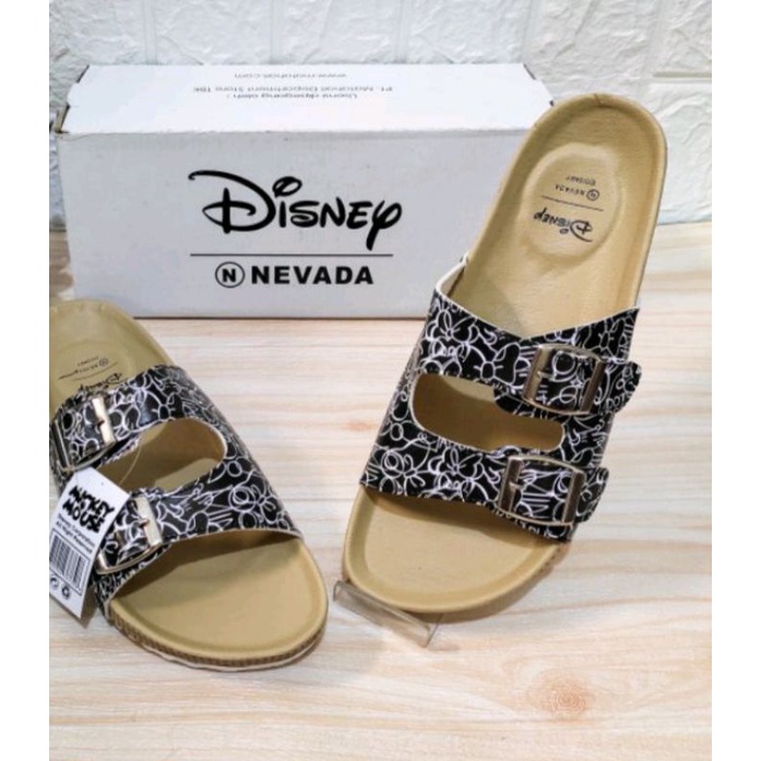 Sandal N V D Disney Puyuh Brand Matahari SALE Fashion Cewek Casual Terbaru Sendal Gasper Slip On