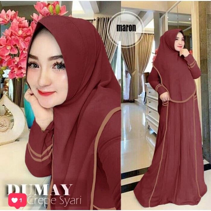 SYARI DUMAY BUSANA WANITA HIJAB / GAMIS FASHION MUSLIM