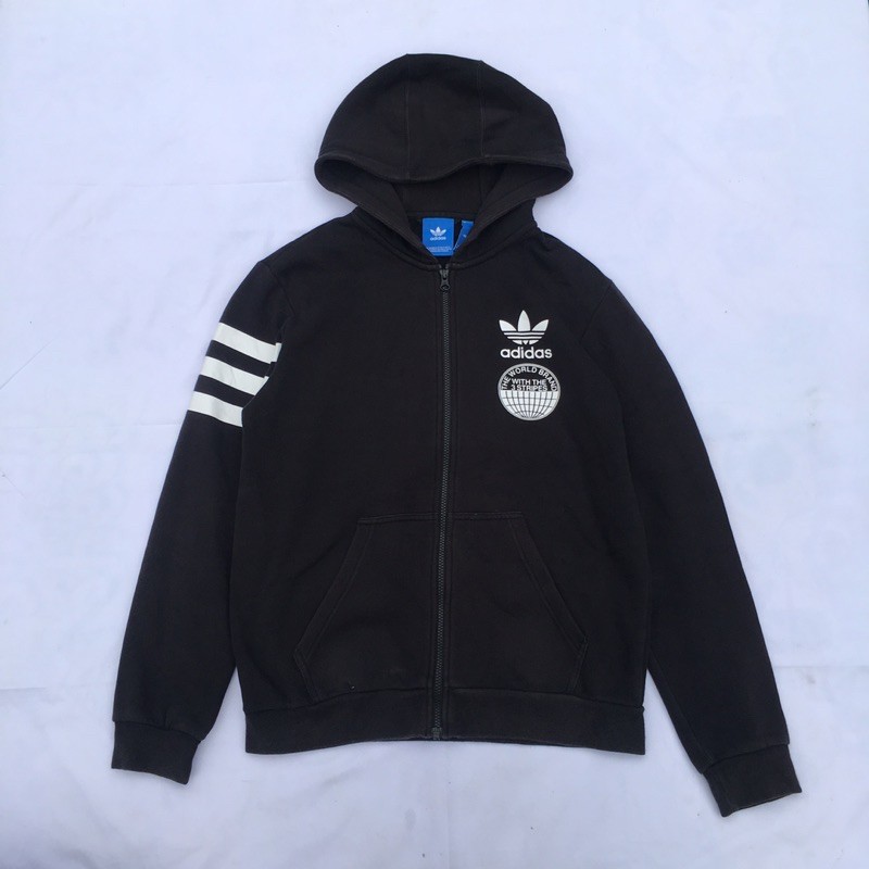 Zip Hoodie Adidas Trefoil