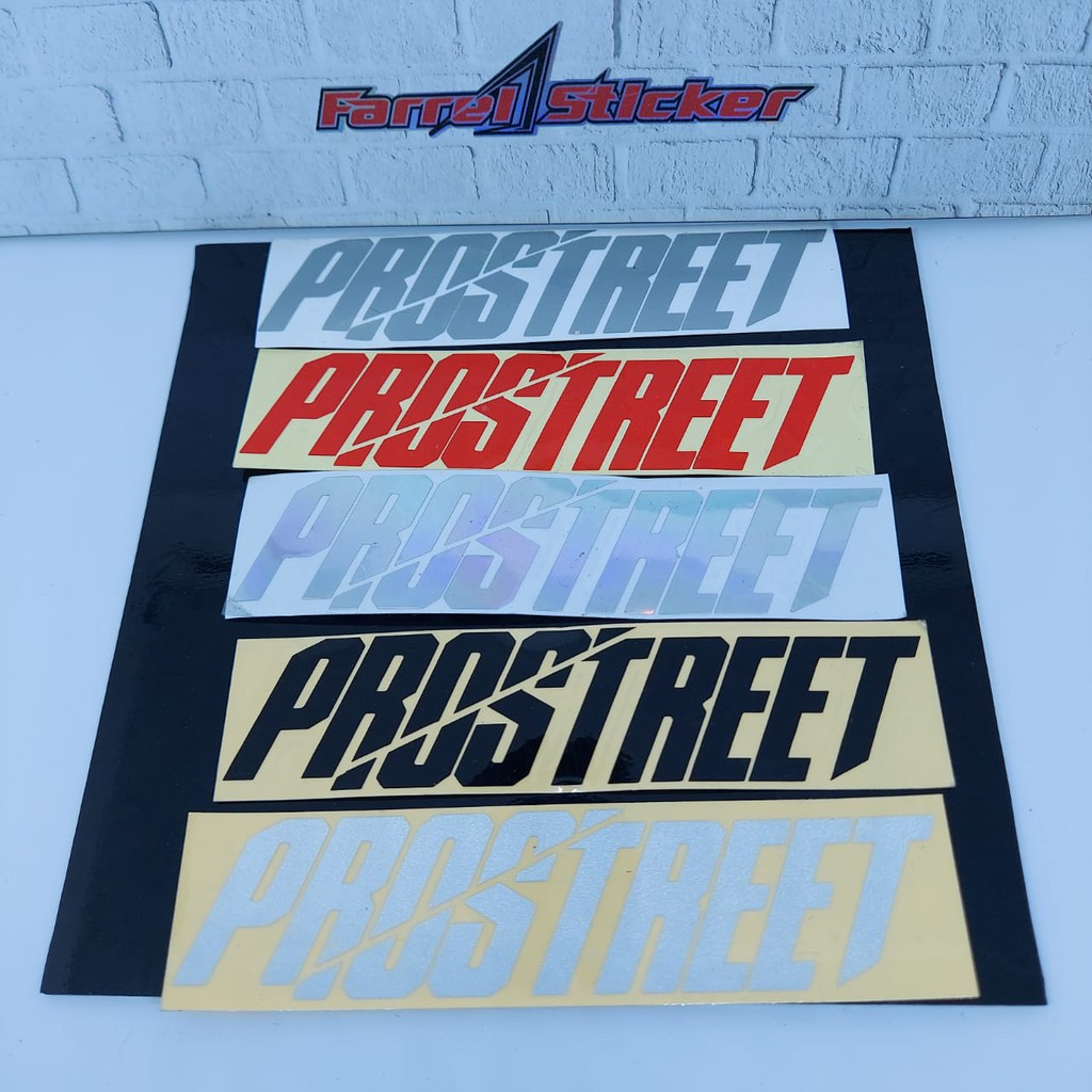 STIKER PROSTREET