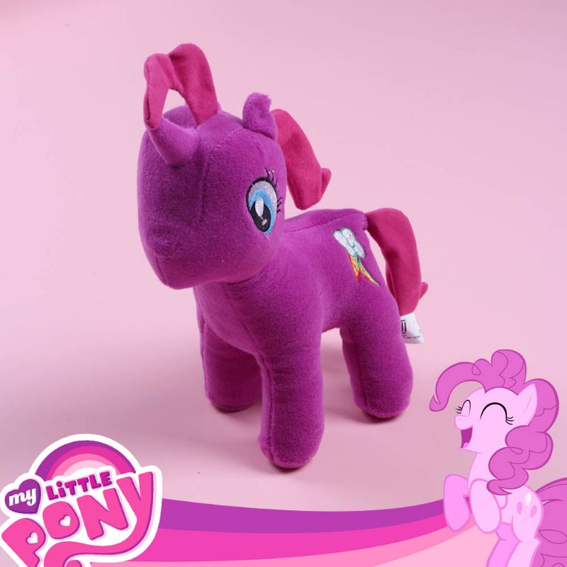 Boneka Kuda Pony Berlabel SNI Tinggi 30 cm Bahan Premium | Boneka Cantik Lucu Lembut Ditangan Bahan Velboa Berkualitas