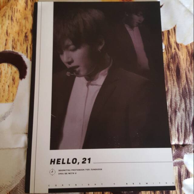 BTS JUNGKOOK PHOTOBOOK BY BBEWITHU FANSITE FREE TAEHYUNG PHOTOBOOK