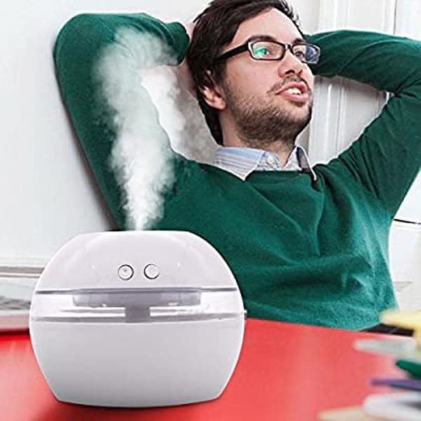 UltraSonic Aromatherapy Air Humidifier Pelembab Pewangi Ruangan -BULAT