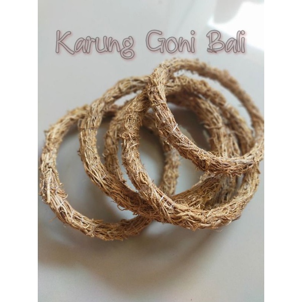 ring rustic/ dekor/dekorasi/akar wangi