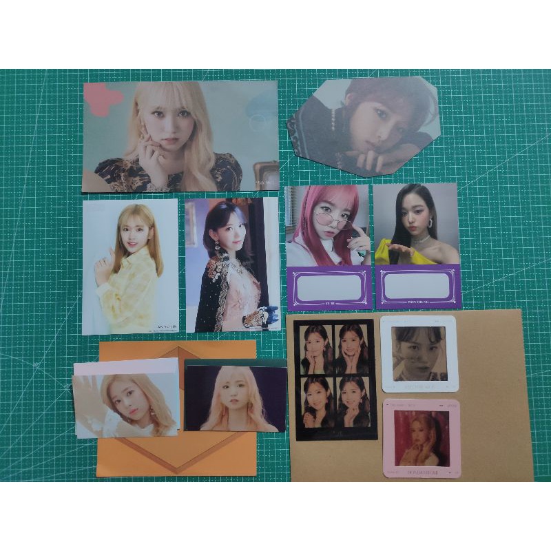 PP IZ*ONE Bloom*IZ Oneiric Diary Photoprint Postcard Polygon Scratch Card Minicard 4Cut Photofilm