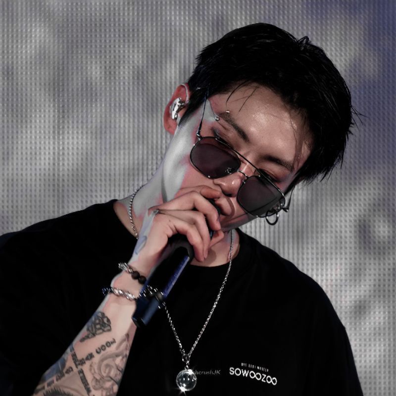 sistshop.official - kaos T-shirt BTS jimin sowoozoo logo depan belakang, free foto