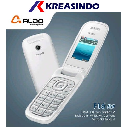 ALDO F16 DUO HP MURAH lipat flip