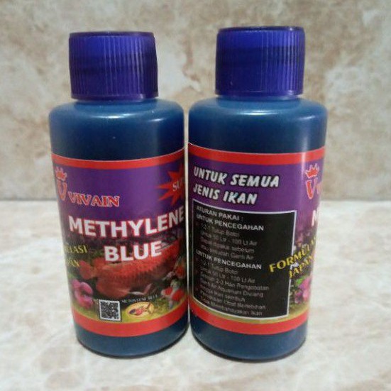 Rp.2.400 , METHYLENE BLUE /METINE BIRU/METIL Obat Biru IKAN