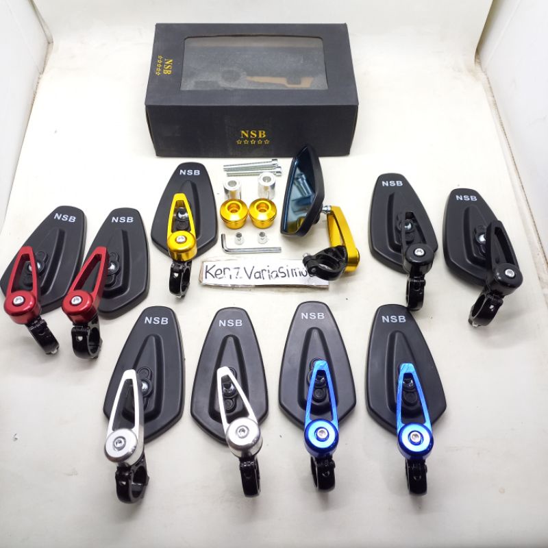 Spion Jalu oval full CNC PM5 Spion bar end jalu Universal