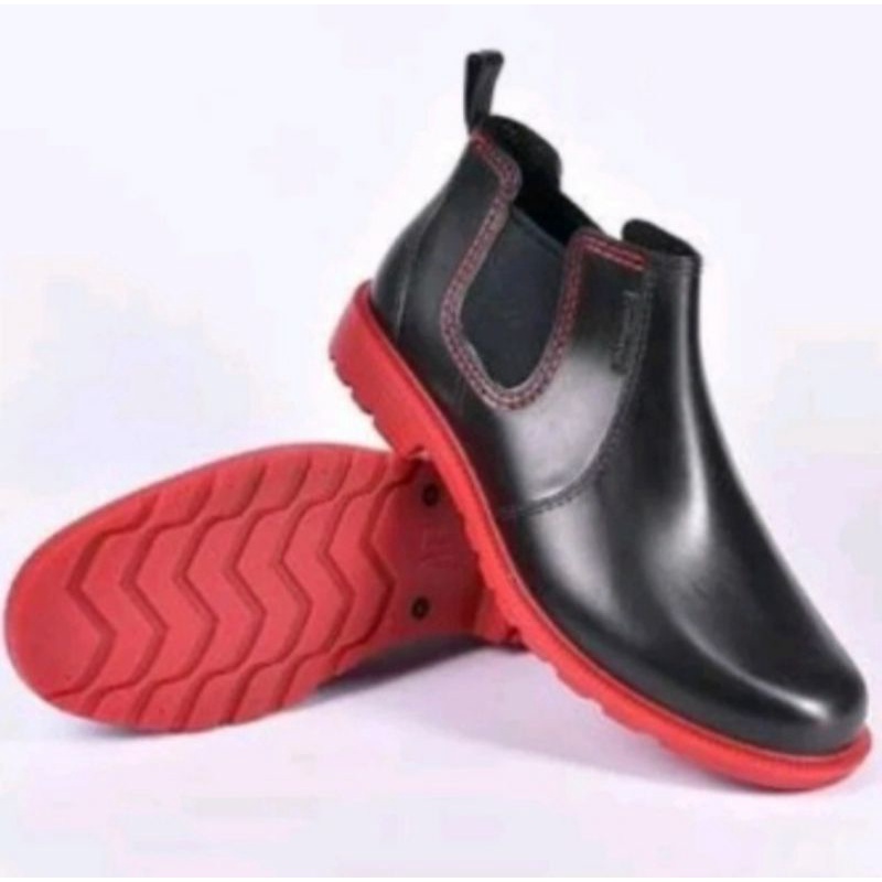 Sepatu Safety  Boot Ap PVC Murah Sepatu Pria&Wanita Original