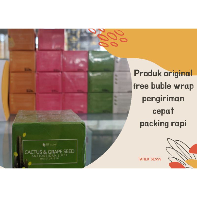 MS GLOW Cactus & grape seed moisturizer Original MS Glow