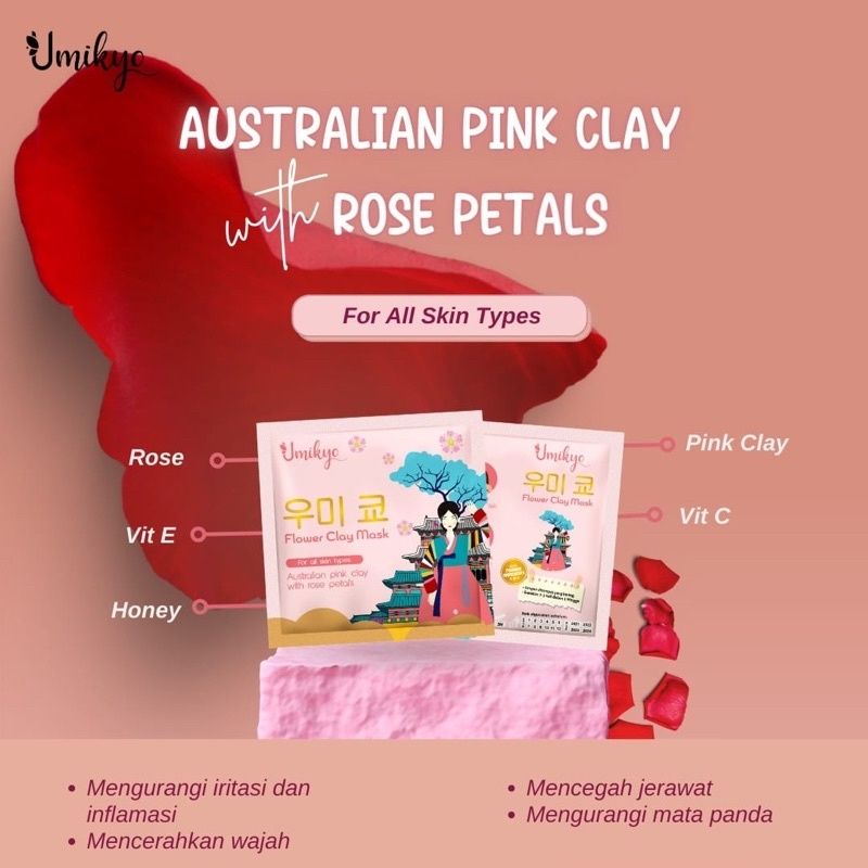 masker Umikyo untuk jerawat