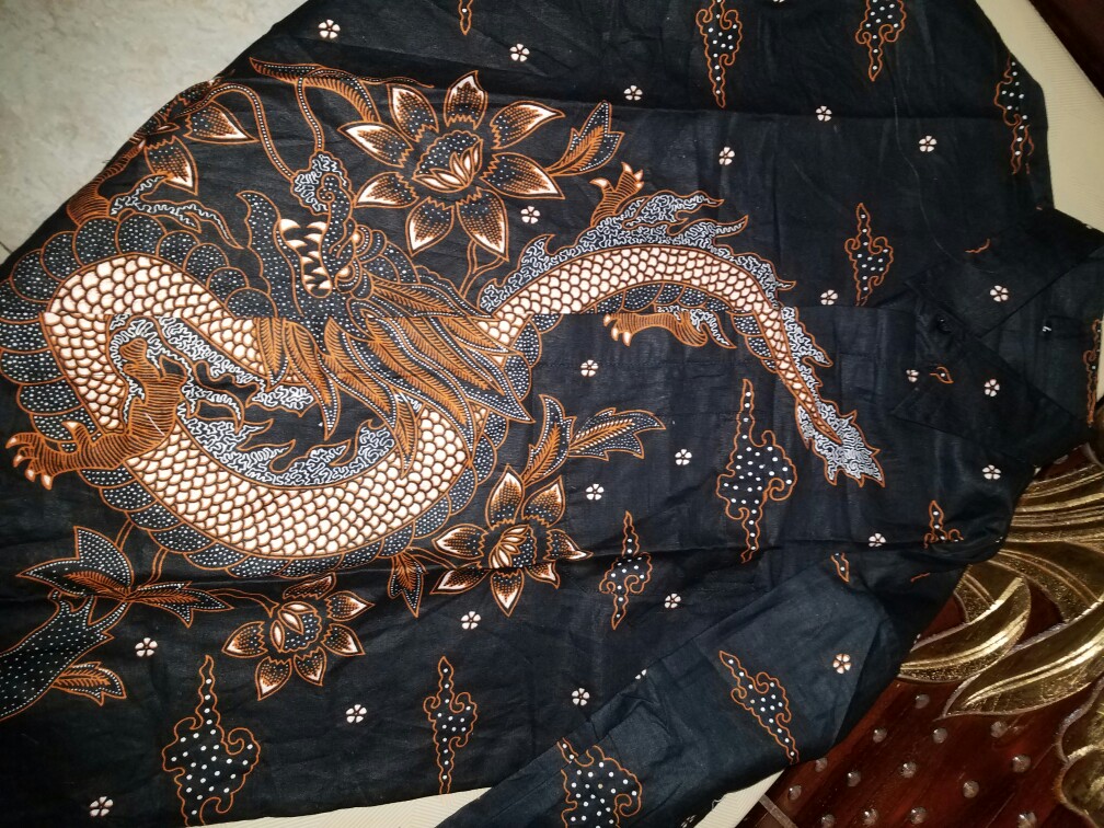 Kemeja Batik Pria Lengan Panjang Ukuran M L Xl Xxl