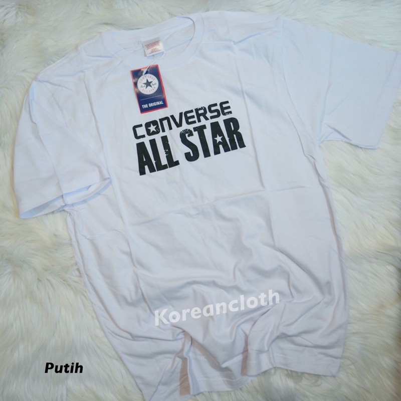 KAOS DISTRO CONVERSE ALL STAR TERMURAH KAOS DISTRO BANDUNG