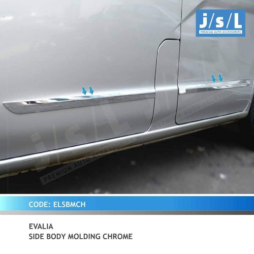 list body samping evalia chrome