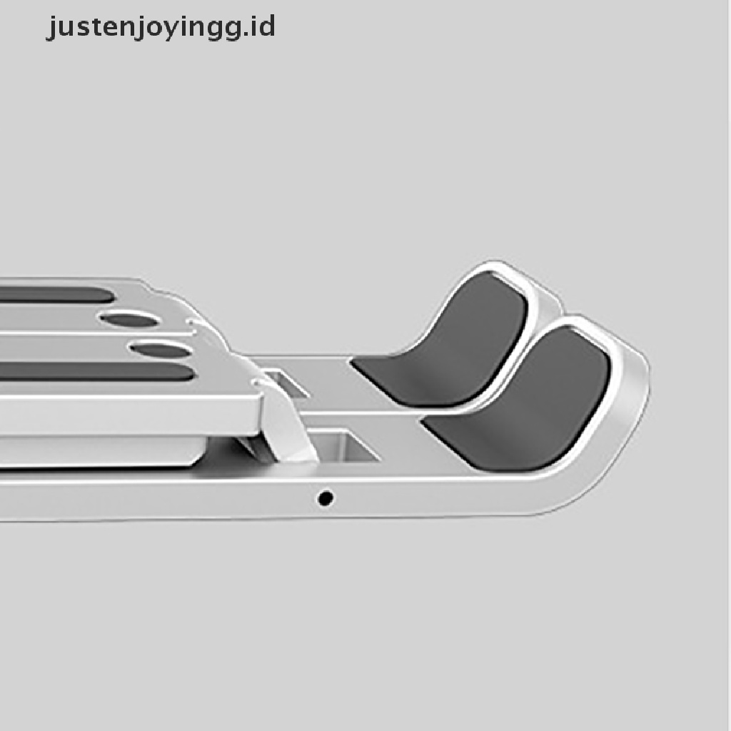 // justenjoyingg.id // Laptop Stand MacBook Pro Notebook Stand Foldable Aluminium Alloy Tablet Stand ~