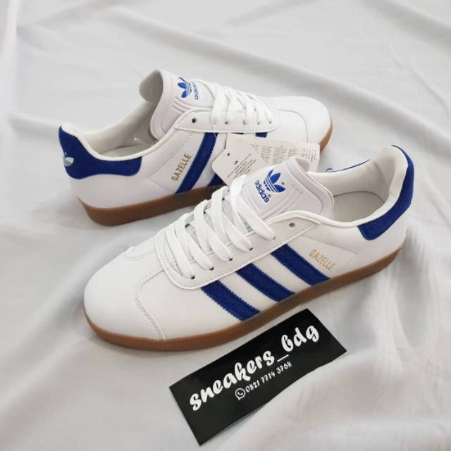 gazelle white blue