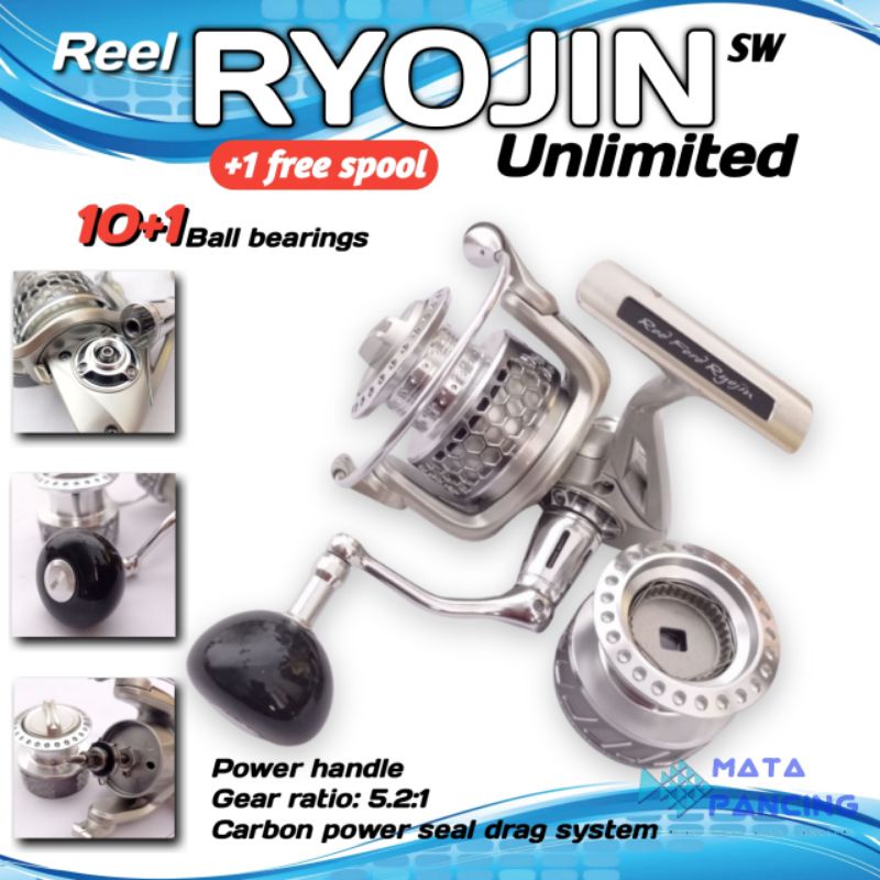 Reel ryojin unlimited 3000sw 5000sw