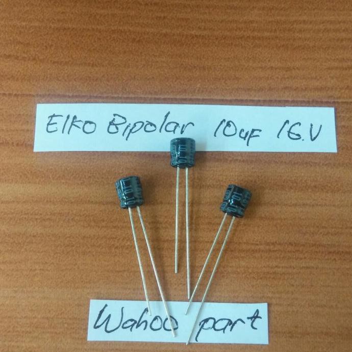 Elko Bipolar/ Nonpolar 10Uf/16V Wahooo Juara