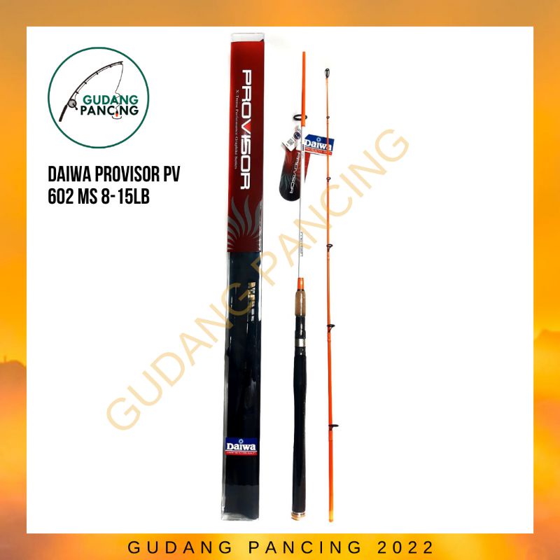 Rod Joran Pancing Daiwa Provisor PV 602 MS 8-15LB