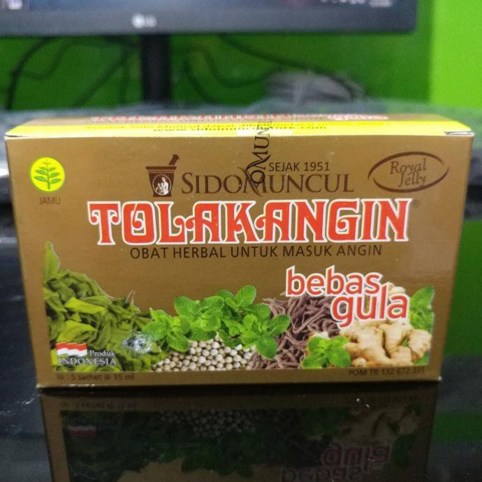 

Tolak Angin Bebas Gula/Sugar Free Isi 5 Sachet