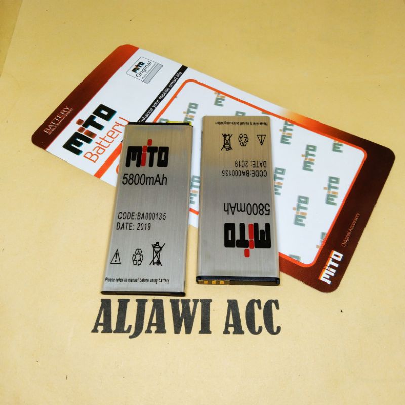 BATERAI MITO A17 FANTASY X BA000135 BA-00135 Battery Hp Mito A17 Fantasi X