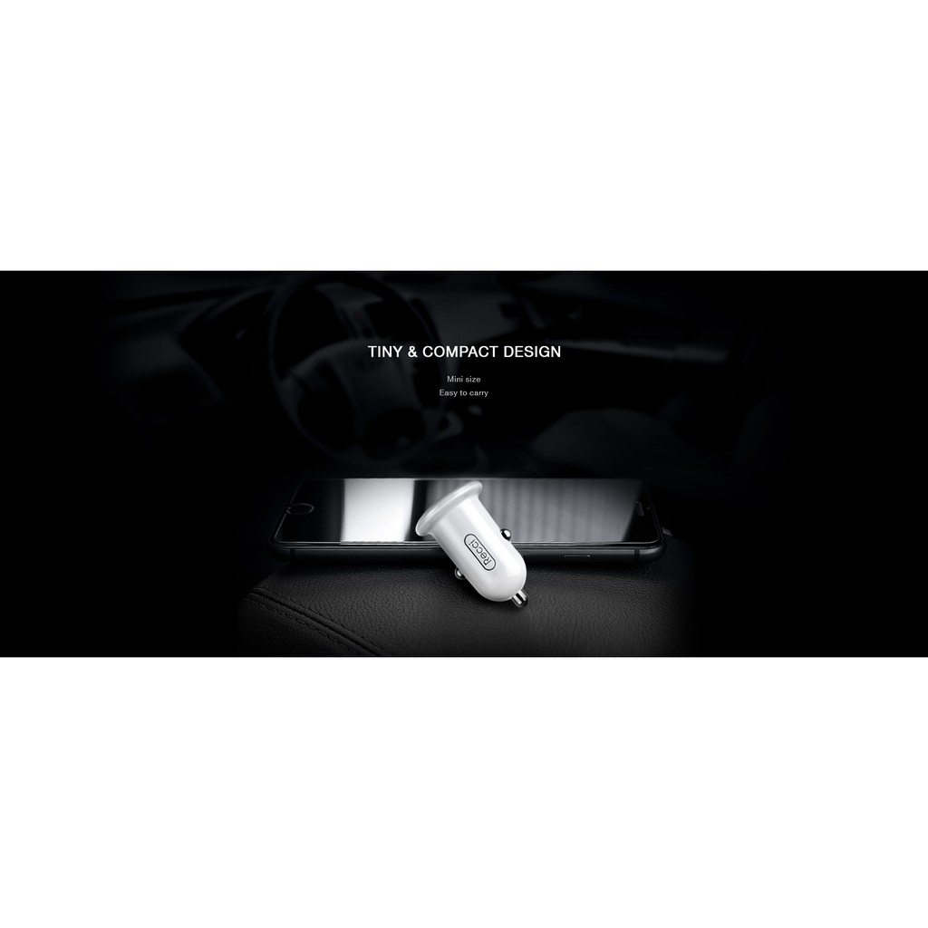 Charger Mobil Mushroom RUC-D2 White RECCI