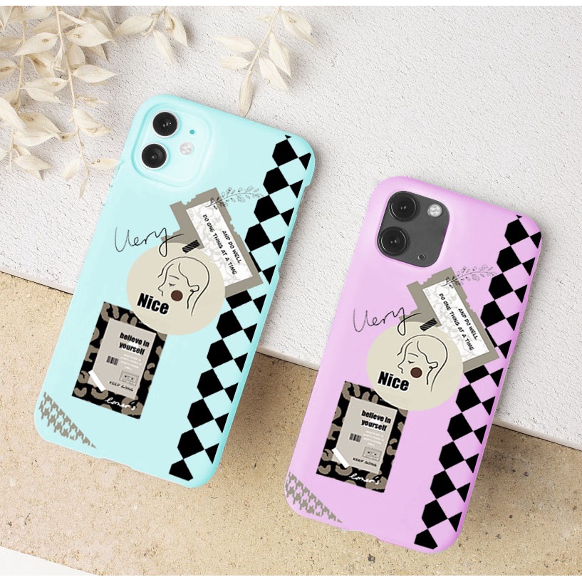 SOFTCASE MACARON MOTIF NICE WOMAN INFINIX SMART 4 / SMART 5 / SMART 6 RAM 3GB / HOT 9 PLAY