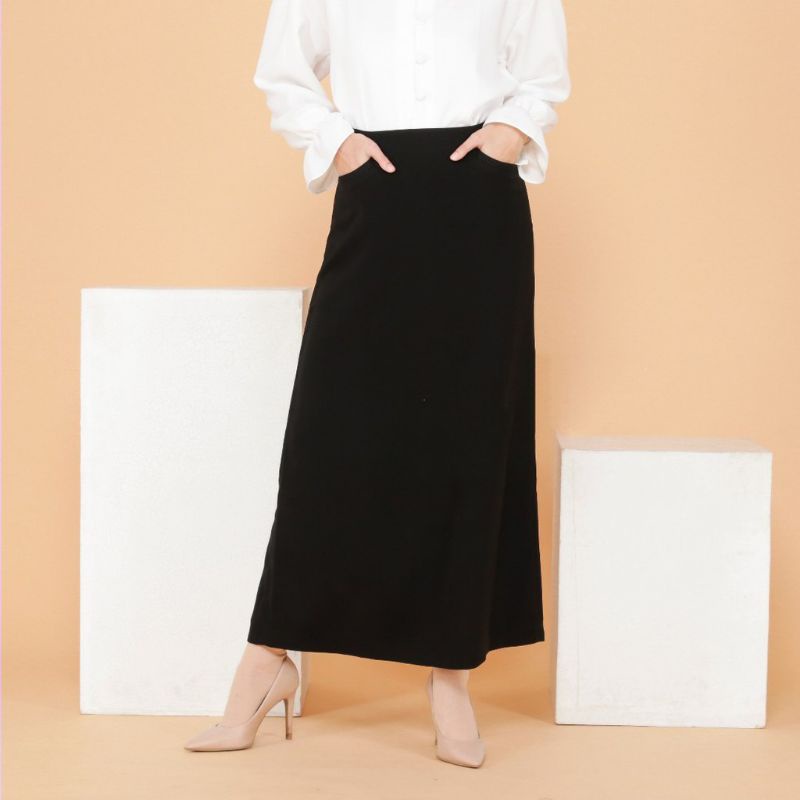 ROK SPAN KERJA BY CELLIA | ROK SPAN KERJA JUMBO BY CELLIA ORIGINAL 100%