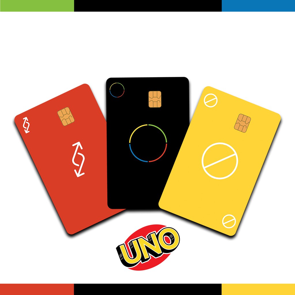 STIKER KARTU ATM UNO MINIMALISTA