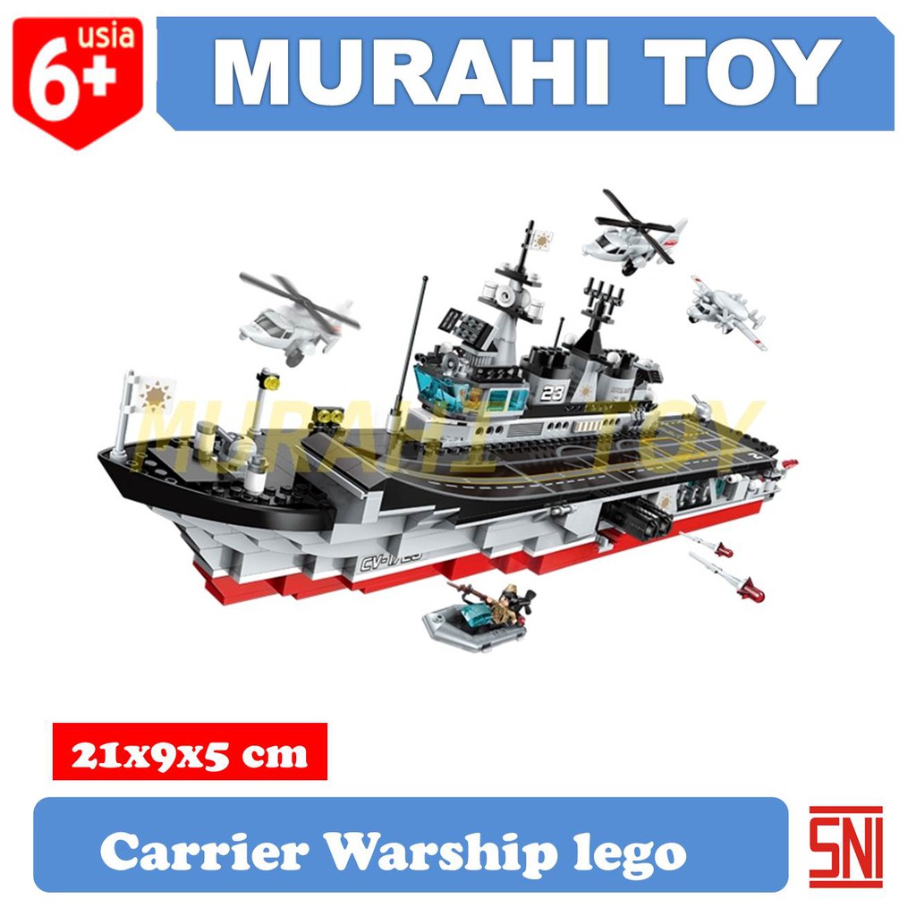 Qman Lego Carrier warship 8in1 Lego Qman anak cowok & termurah1406stBB